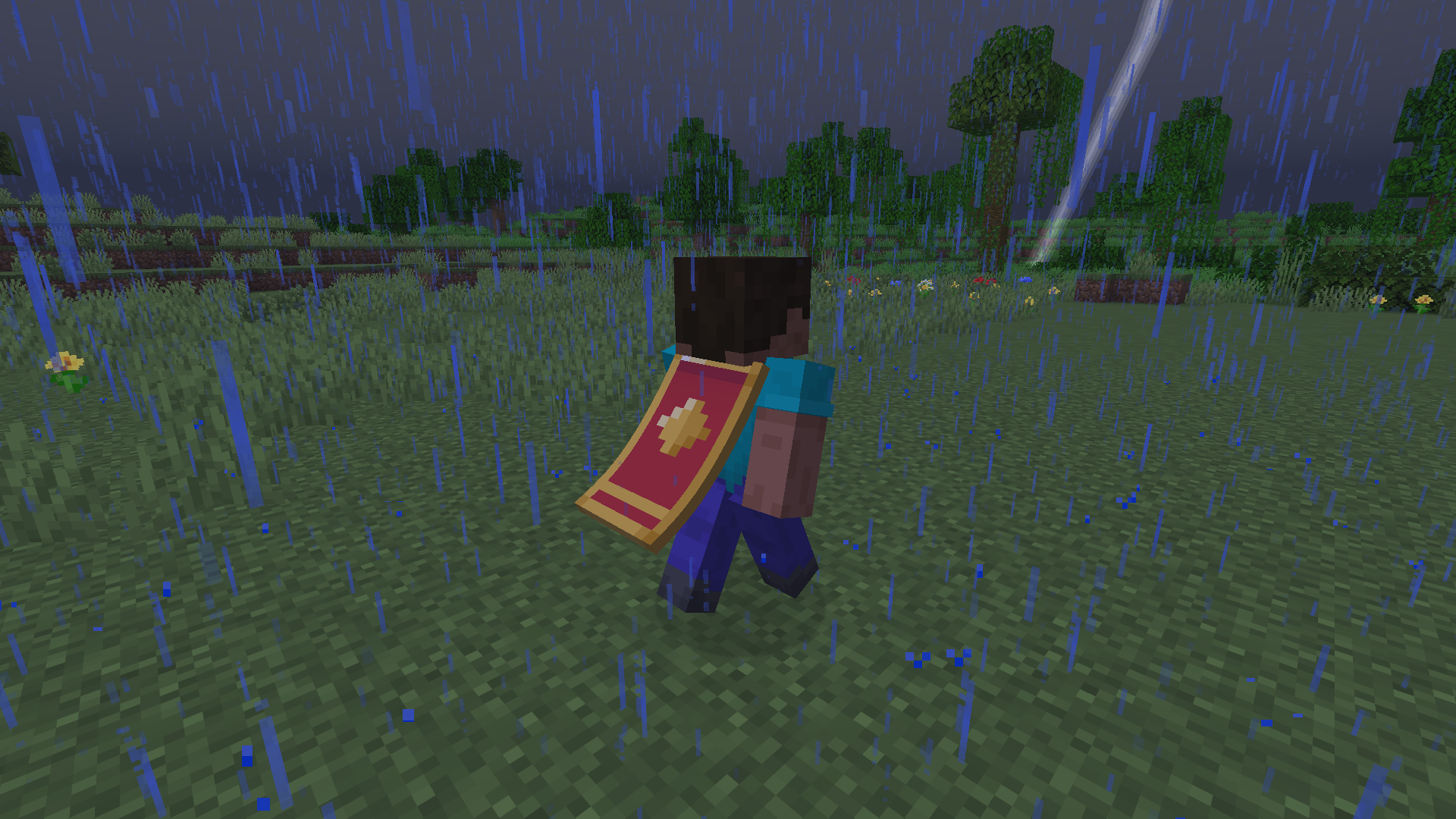 Sprinting through a thunderstorm
